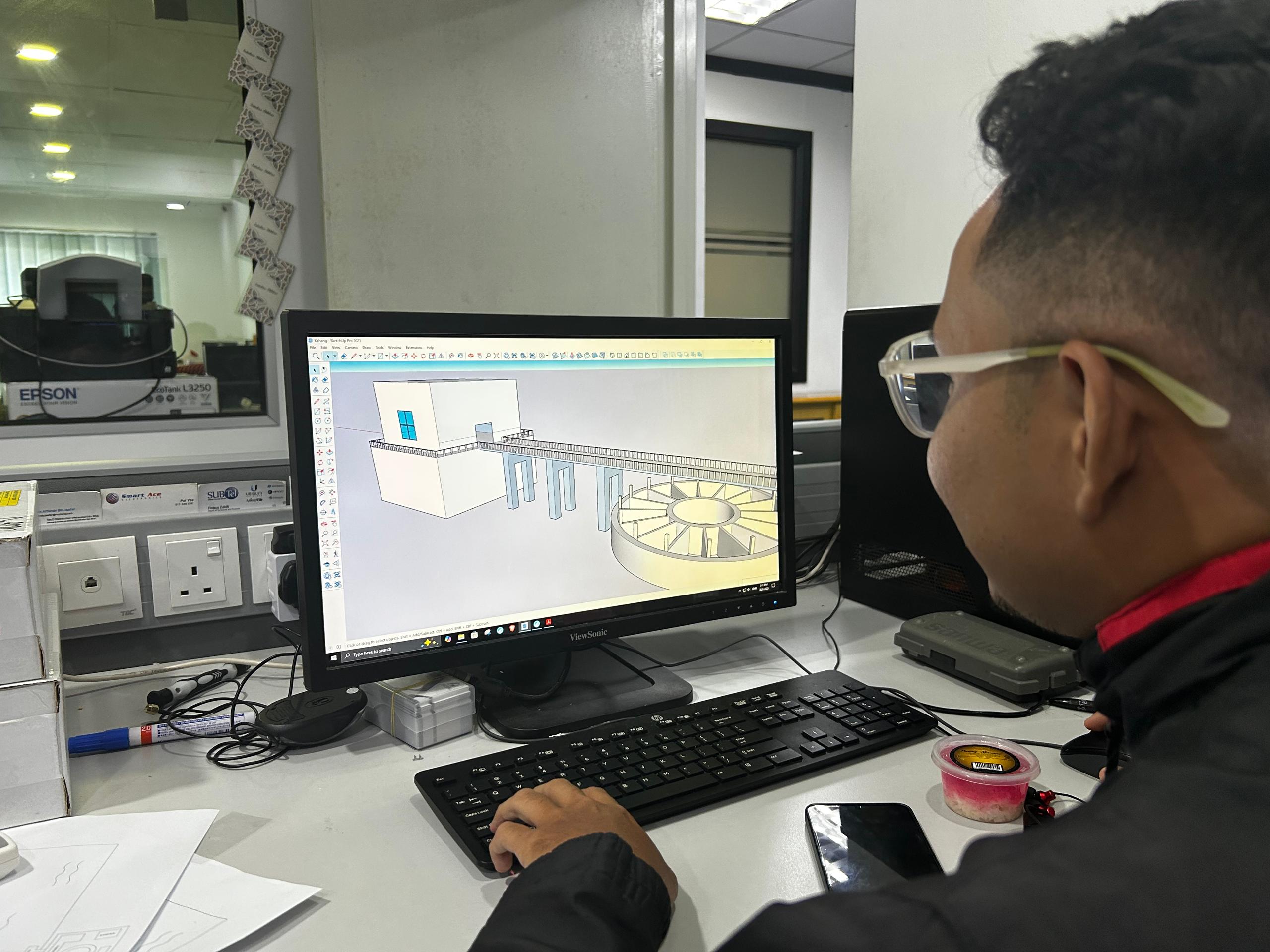 Site survey for sensor placement